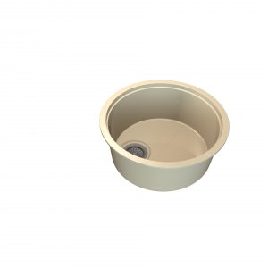 Кухонная мойка KitKraken Lake Creamy (O-510.1014)