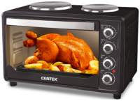 Мини-печь Centek CT-1530-36 PLATE черный