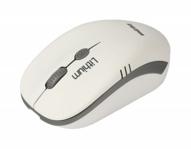 Компьютерная мышь Smartbuy SBM-344CAG-WG ONE с зарядкой от USB бело-серая