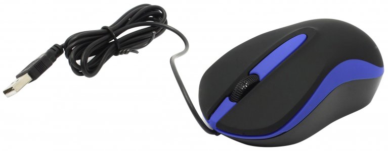 Компьютерная мышь Smartbuy SBM-329-KB ONE черно-синяя