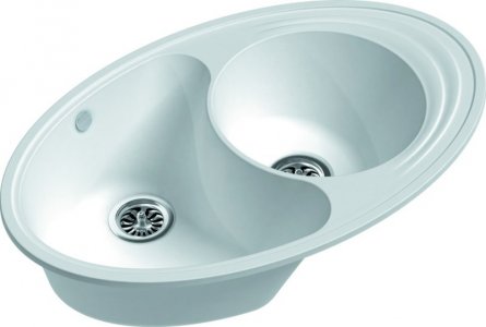 Кухонная мойка Ewigstein Elegant W90KF иней