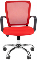 Кресло Chairman 698 TW-69 красный хром (00-07062445)