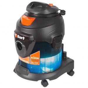 Строительные пылесосы Bort BSS-1415-Aqua 1400 Вт (80000036927)