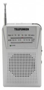 Радиоприемник карманный Telefunken TF-1641 серебряный