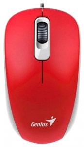 Компьютерная мышь Genius DX-110 красный USB (31010116103)