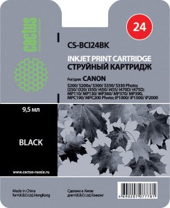 Картридж для принтера Cactus CS-BCI24BK