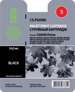 Картридж для принтера Cactus CS-PGI5BK