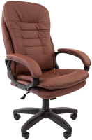 Кресло Chairman 795 LT PU коричневый (00-07014618)