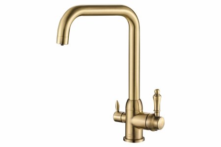 Смеситель для кухни Zorg Steel Hammer SH 725 BRONZE