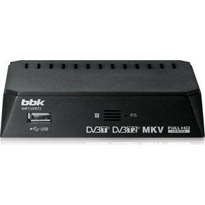 Тюнер DVB-T2 BBK SMP132HDT2 dark grey