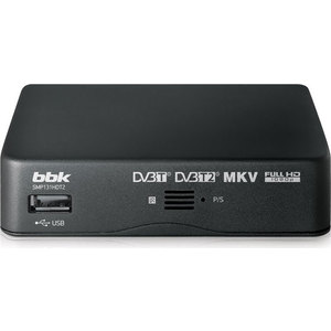 Тюнер DVB-T2 BBK SMP131HDT2 dark grey