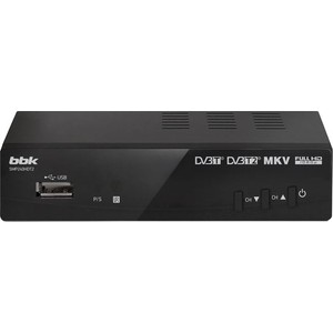 Тюнер DVB-T2 BBK SMP240HDT2 dark grey