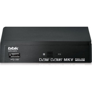 Тюнер DVB-T2 BBK SMP014HDT2 dark grey