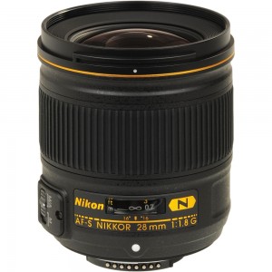 Объектив Nikon AF-S NIKKOR 28mm f/1.8G