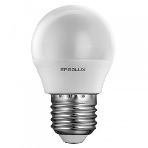 Лампа светодиодная Ergolux 12145 led-g45-7w-e27-4k
