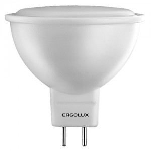 Лампа светодиодная Ergolux 12156 led-jcdr-5w-gu5.3-3k