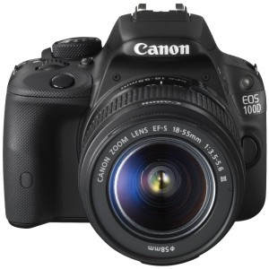 Зеркальный цифровой фотоаппарат Canon EOS 100D Kit 18-55 DC III Black