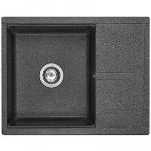 Кухонная мойка Aquaton Акватон Делия 65 1A718632DE210 Графит