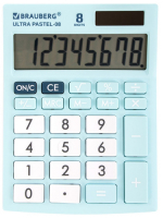 Калькулятор BRAUBERG Ultra Pastel-08-LB (250513)