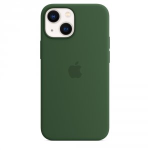 Клип-кейс Apple Silicone для iPhone 13 mini (зелёный клевер) (MM1X3ZE/A)