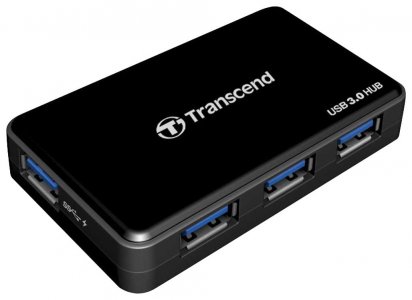 USB концентратор Transcend TS-HUB3K (черный)