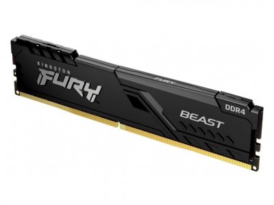 Оперативная память Kingston DDR4 FURY Beast Black KF432C16BB/16 16Gb