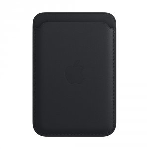 Чехол Apple Чехол-бумажник Apple MM0Y3ZE/A MagSafe для iPhone 13 mini, кожа, тёмная ночь