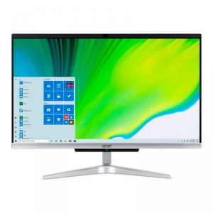 Моноблоки Acer Aspire C22-420 DQ.BG3ER.008 (серебристый)