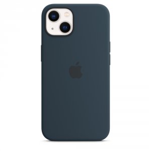 Клип-кейс Apple Silicone для iPhone 13 (синий омут) (MM293ZE/A)
