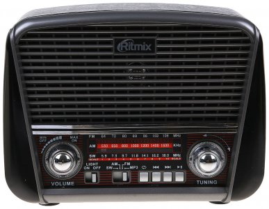 Радиоприемники Ritmix RPR-065 черный (15118944)