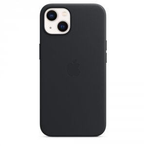 Клип-кейс Apple Leather для iPhone 13 (темная ночь) (MM183ZE/A)