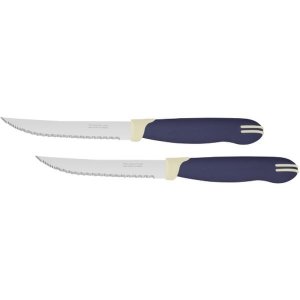 Набор ножей для стейков Tramontina Multicolor 13.5 см, 2 шт (23529/215) (23529/215-TR)