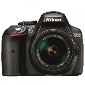 Зеркальный цифровой фотоаппарат Nikon D5300 Kit 18-55 AF-P Black