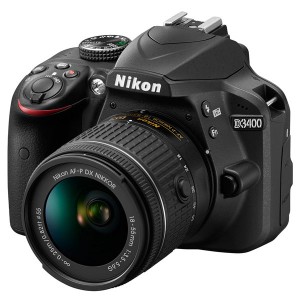 Зеркальный цифровой фотоаппарат Nikon D3400 + AF-P 18-55 II KIT