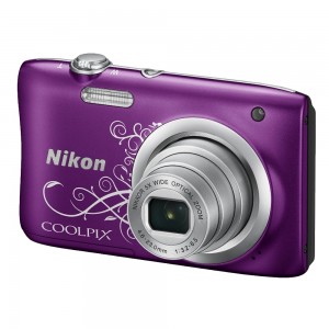 Компактный цифровой фотоаппарат Nikon Coolpix A100 Purple Lineart