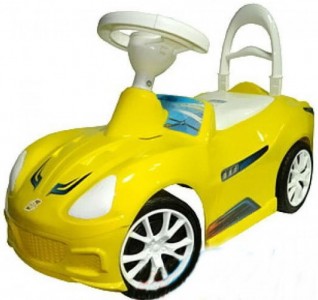 Каталка R-Toys Спорткар ОР160 2000000006802, желтый 