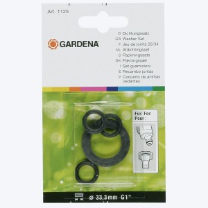 Комплект прокладок Gardena для резьбовых штуцеров 01125-20.000.00