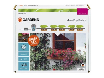 Набор для полива Gardena 1407 для микрокапельного полива горшечных растений