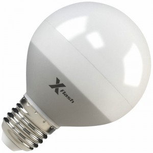 Лампа светодиодная X-flash Globe G70 E27 8W 220V желтый свет