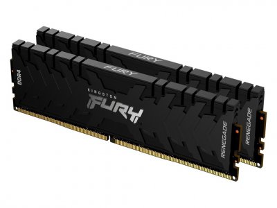Оперативная память Kingston DDR4 FURY Renegade Black Kit of 2 KF432C16RBK2/16 16Gb