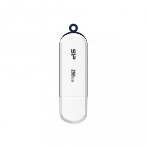 USB флешка Silicon Power Blaze B32 256Gb (белый) (SP256GBUF3B32V1W)