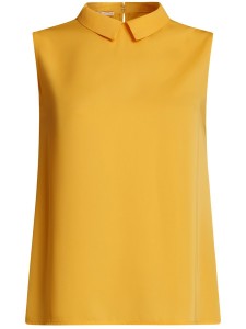 Блузка женская oodji Ultra, цвет: желтый. 11411084B/43414/5200N