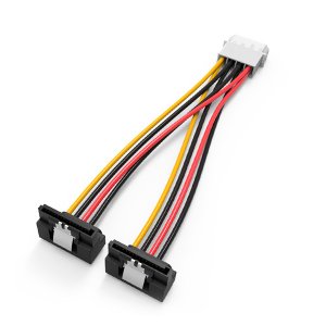Кабель для компьютера Vention MOLEX-4pin-папа/2*SATA-15pin-мама