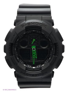Кварцевые часы Casio GA-100C-1A3. Коллекция G-Shock