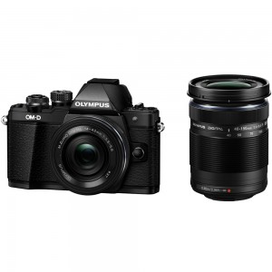 Цифровой фотоаппарат со сменной оптикой Olympus OM-D E-M10 Mark II Kit Black + 40-150mm Black