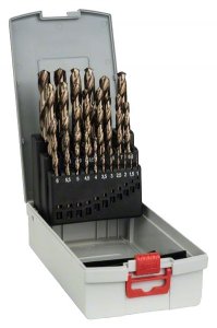 Набор сверл Bosch Pro Boxes HSS 24 (серебристый) (80000031837)