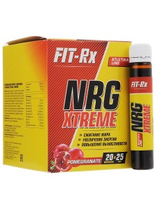Энергетические добавки FIT-Rx Энергетические добавки NRG XTREME гранат 20*25 мл