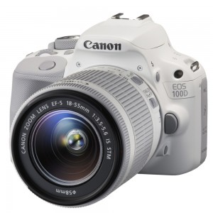 Зеркальный цифровой фотоаппарат Canon 100D 18-55 IS STM Kit White
