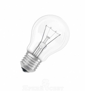 Лампа накаливания Osram Classic a cl 75w e27