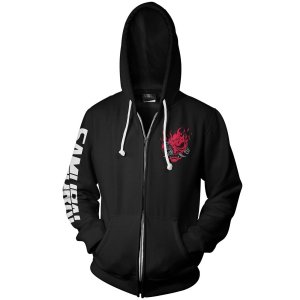 Толстовка Cyberpunk 2077 Biggest Fan Zip-Up Hoodie S (85901)